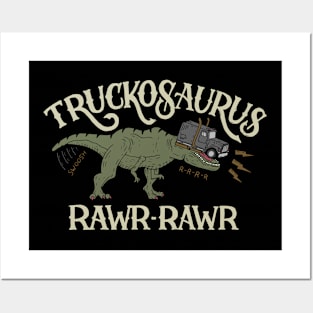 Truckosaurus Posters and Art